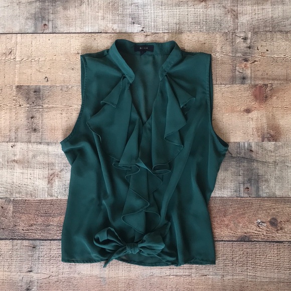 mine Tops - Boutique Forest Green Top